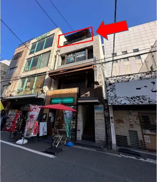 【テナント】西心斎橋マルセンサニーサイドビル 4F ｜ 心斎橋駅 徒歩1分（三角公園近く）